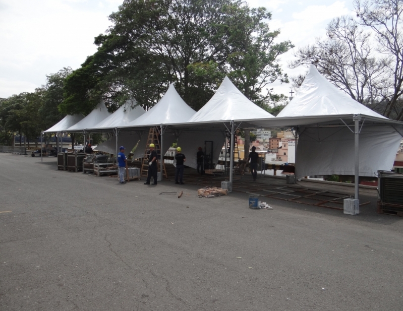 Fornecedor de Tenda de Lona Desmontável em Sp Grajau - Fornecedor de Tendas de Lona para Eventos